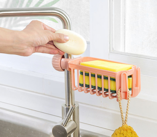 Range-éponge pratique