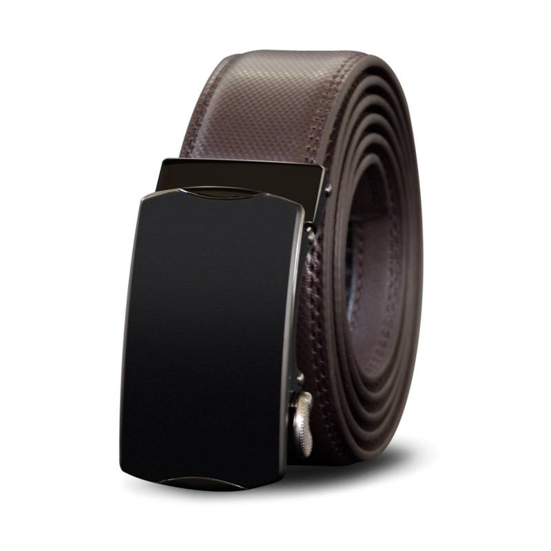 Ceinture cuir pleine fleur