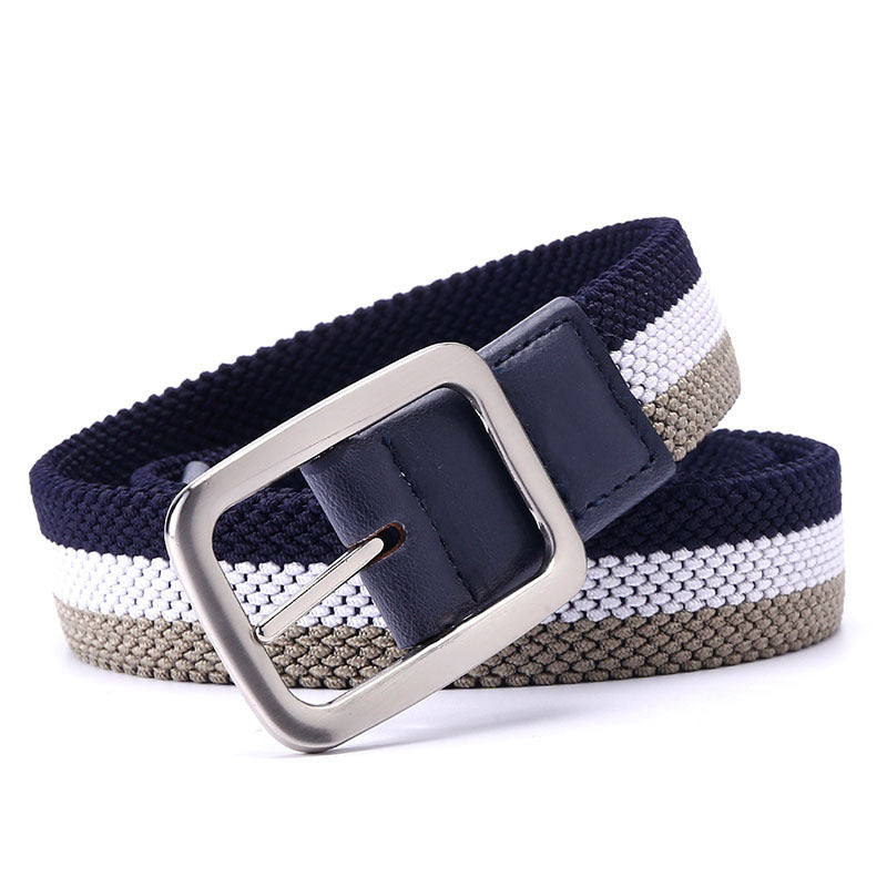 Ceinture Homme Tressée Élastique Japonaise