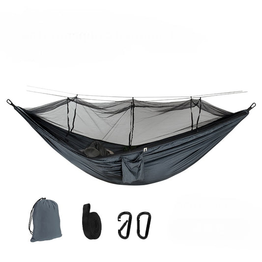 Nouveau Hamac Anti-Moustique Sécurisé Extérieur
