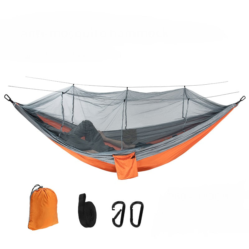 Nouveau Hamac Anti-Moustique Sécurisé Extérieur