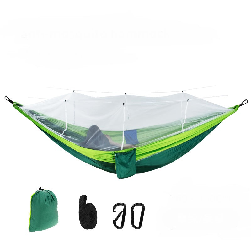 Nouveau Hamac Anti-Moustique Sécurisé Extérieur