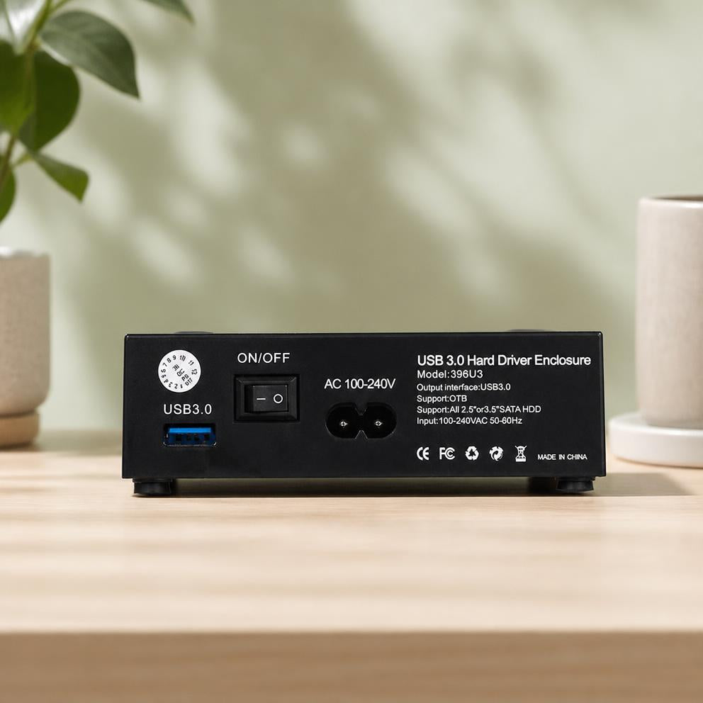 Boîtier externe pour disque dur portable, compact et rapide