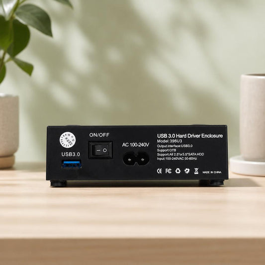 Boîtier externe pour disque dur portable, compact et rapide