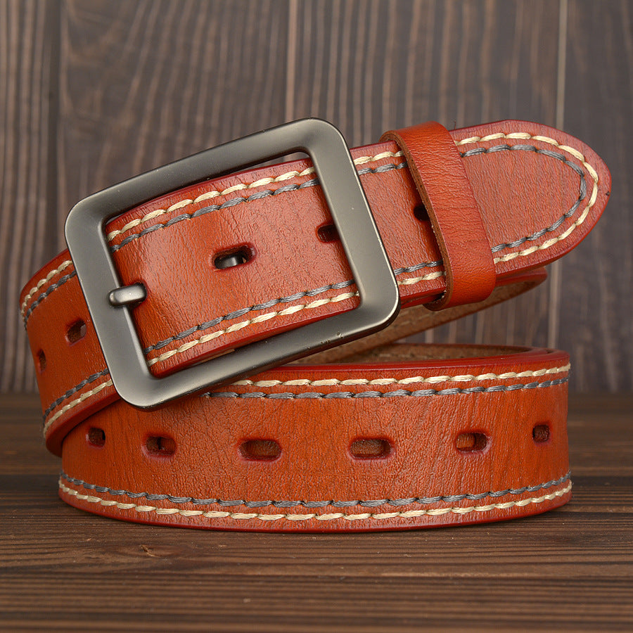 Ceinture Homme Cuir Boucle Japonaise