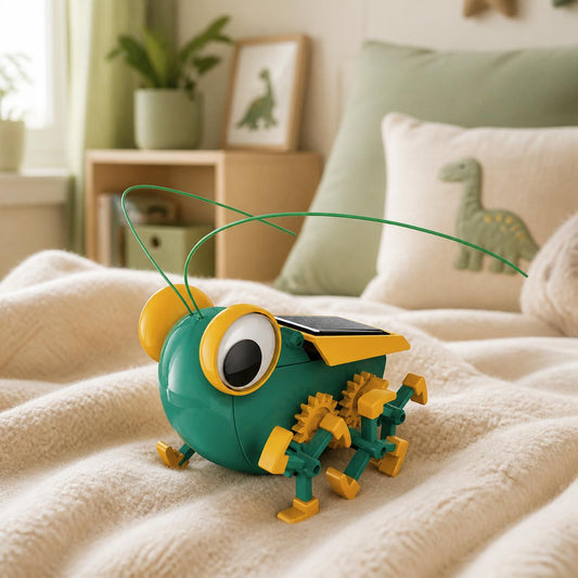 Kit ver solaire éducatif à monter soi-même, robot mobile pour enfant curieux