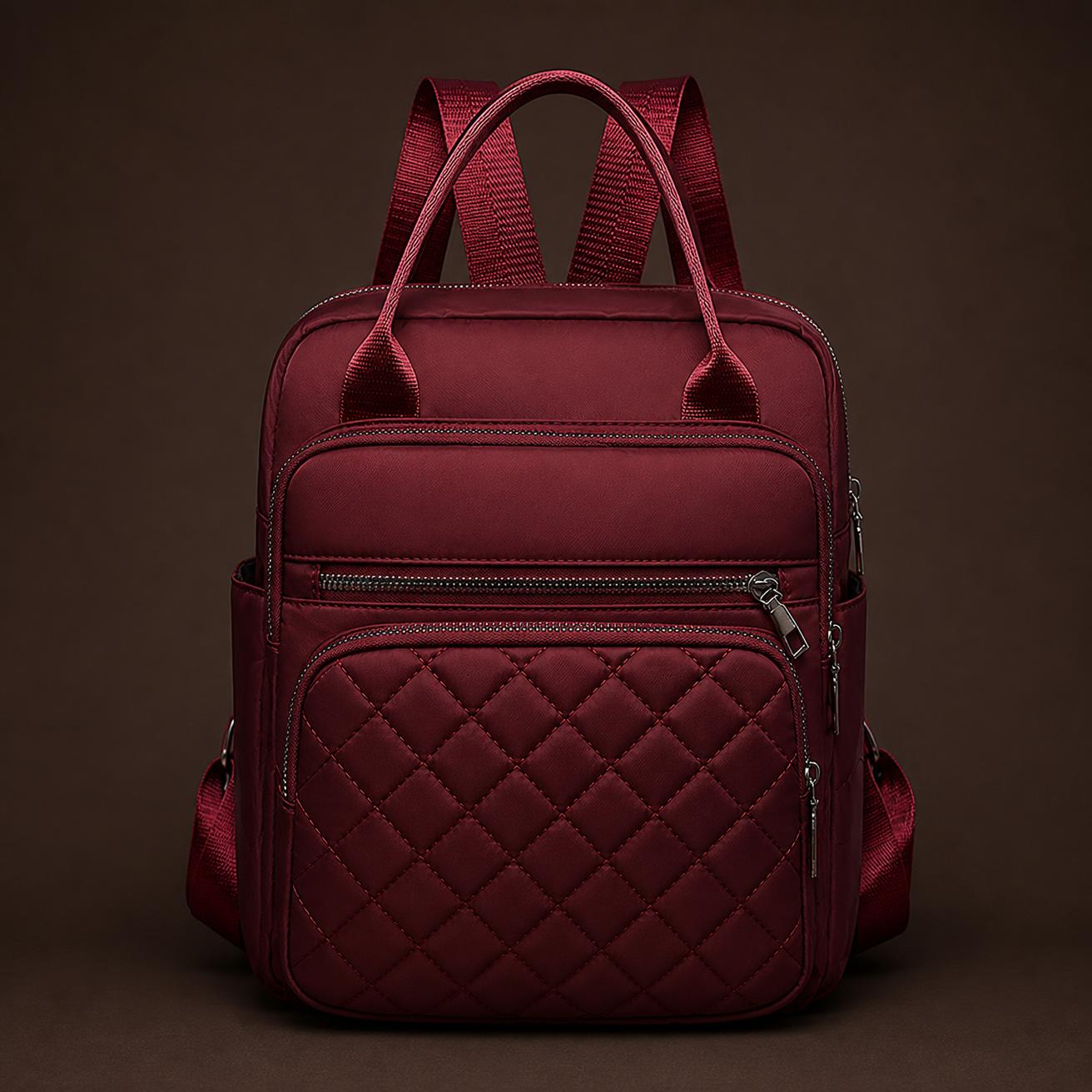 Sac-à-dos Oxford femme maxi volume