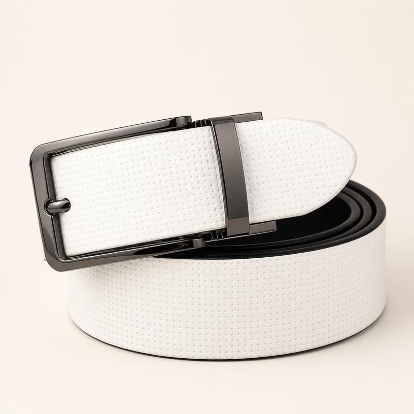 Ceinture Homme Rétro Boucle Pivotante