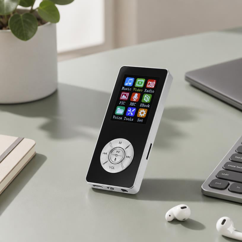 Baladeur multimédia compact et nomade pour musique et vidéos