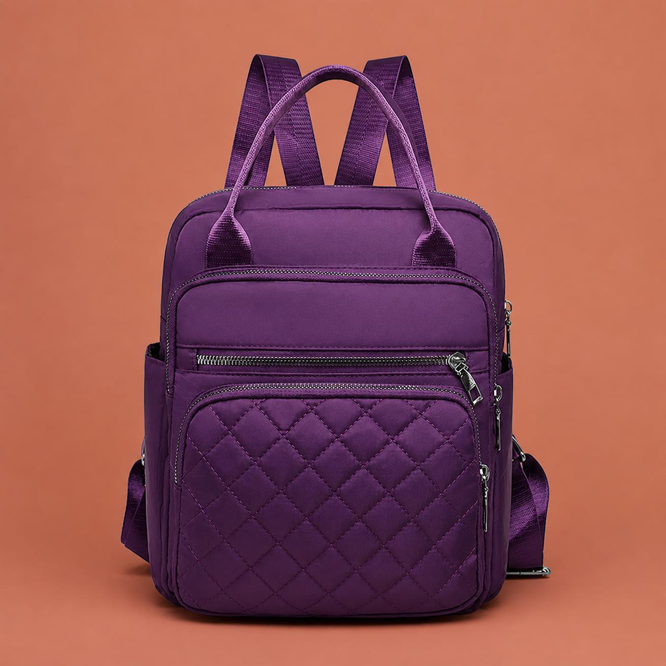 Sac-à-dos Oxford femme maxi volume