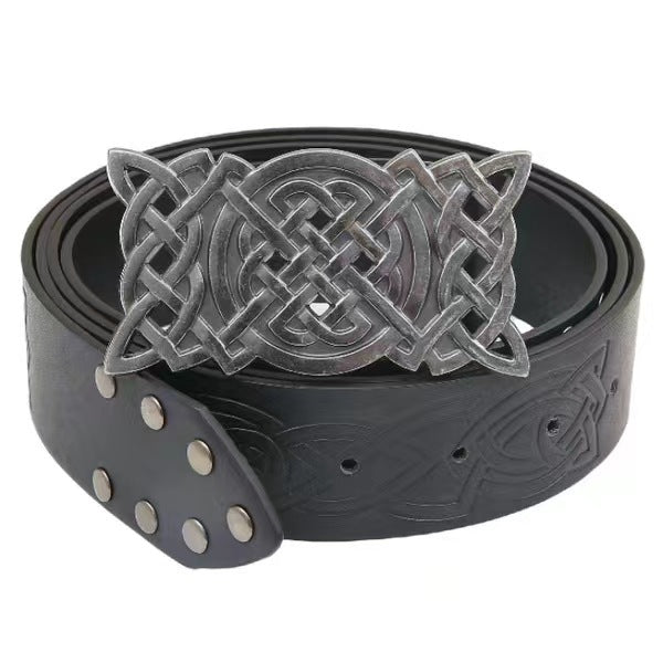 Ceinture Viking Ornée Cloutée
