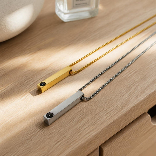 Collier amour éternel gravé je t'aime en 100 langues, bijou romantique
