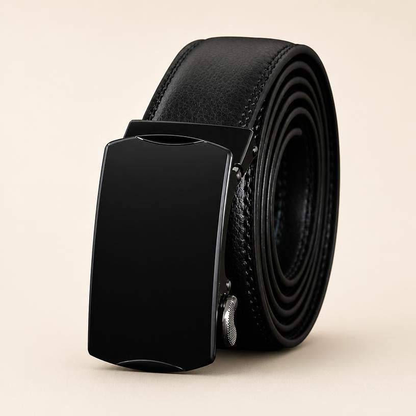 Ceinture cuir pleine fleur