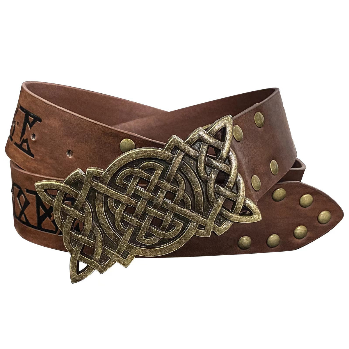 Ceinture Viking Ornée Cloutée