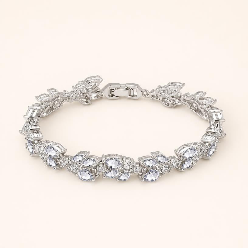 Bracelet Zircons Raffiné Femme