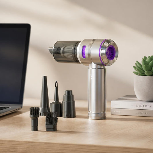 Aspirateur ultra-puissant sans fil 2-en-1 pour maison et voiture
