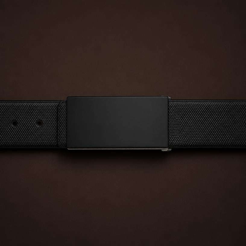 Ceinture Homme Boucle Lisse Perlé