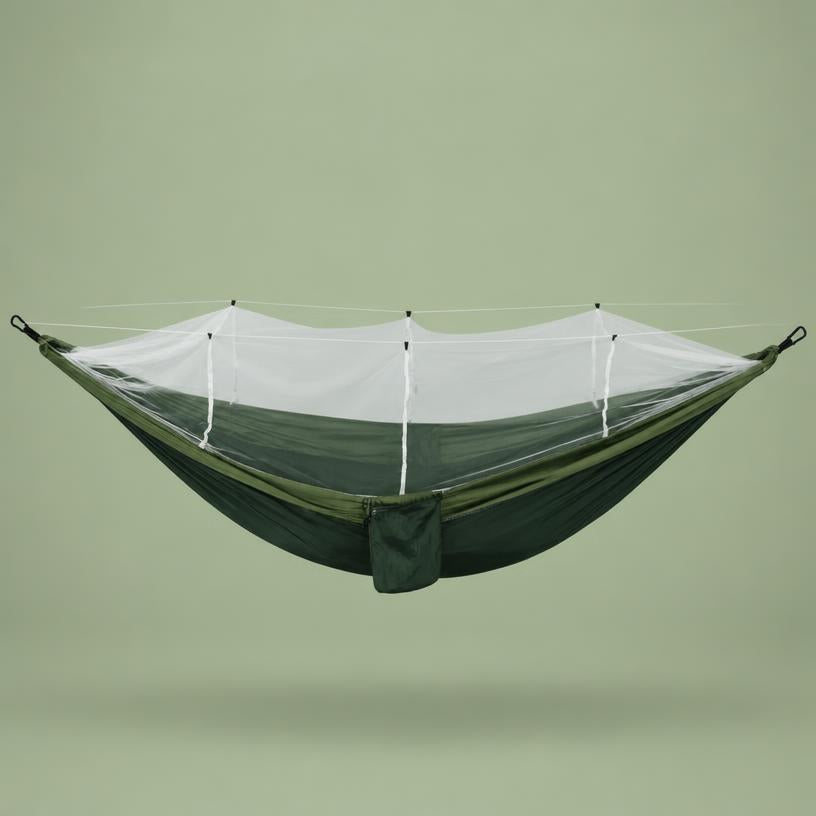 Nouveau Hamac Anti-Moustique Sécurisé Extérieur