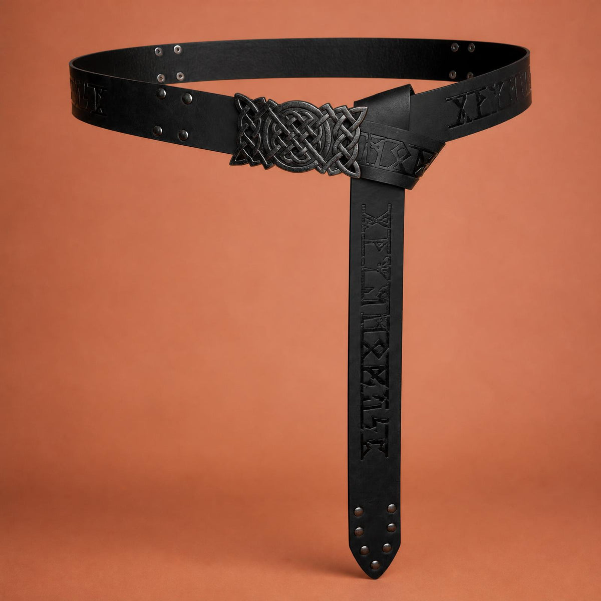 Ceinture Viking Ornée Cloutée