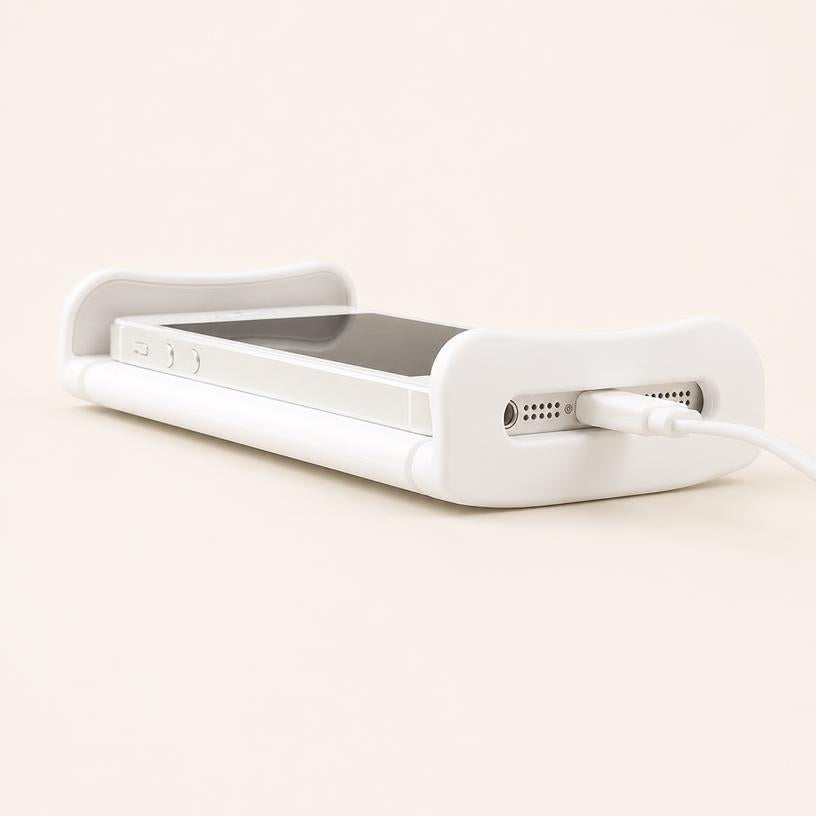 Support Téléphone Alu Plastique